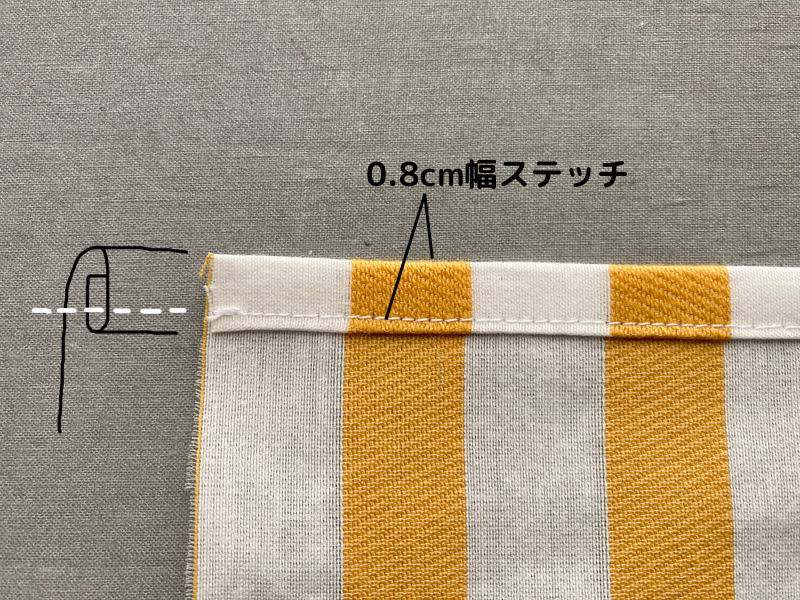 メルちゃんソランちゃんのゴムスカートの作り方