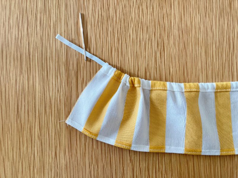メルちゃんソランちゃんのゴムスカートの作り方