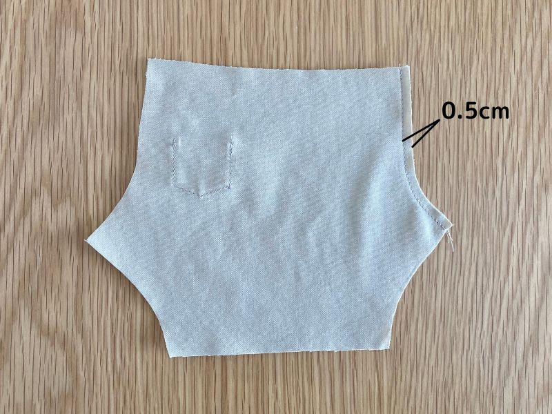 メルちゃんソランちゃん【テーパードパンツ】の作り方と無料型紙
