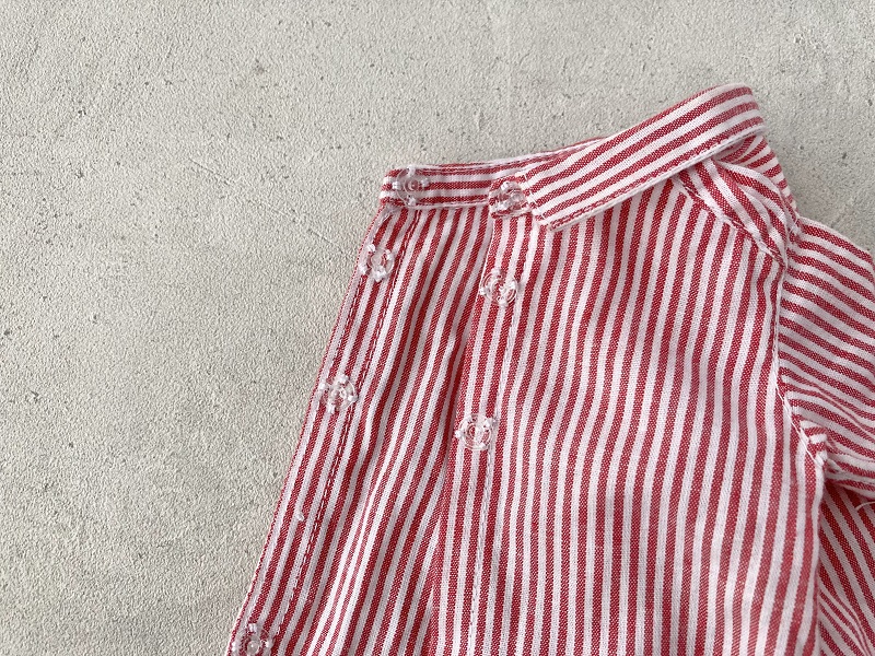 ドール服の透明ボタン