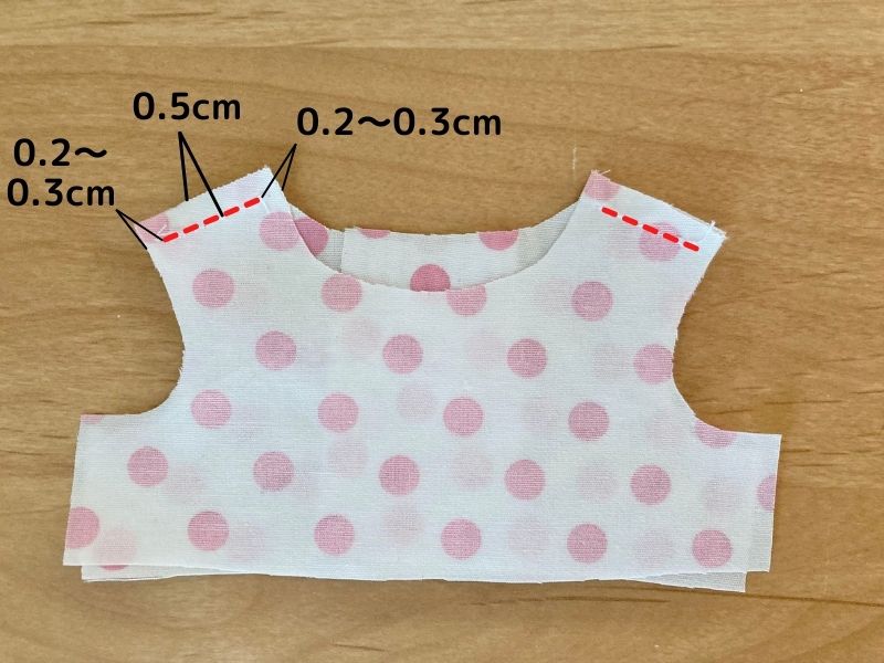 メルちゃん・ソランちゃんサイズ~ノースリーブドレスの作り方と無料型紙