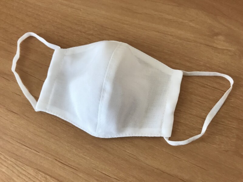 息苦しくない夏用マスクの作り方と無料型紙