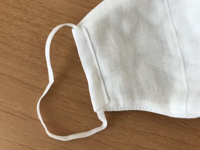息苦しくない夏用マスクの作り方と無料型紙