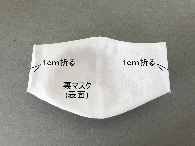 息苦しくない夏用マスクの作り方と無料型紙