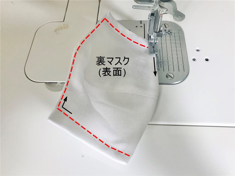 息苦しくない夏用マスクの作り方と無料型紙