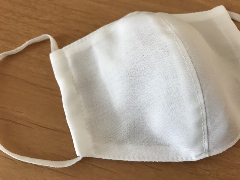 息苦しくない夏用マスクの作り方と無料型紙息苦しくない夏用マスクの作り方と無料型紙