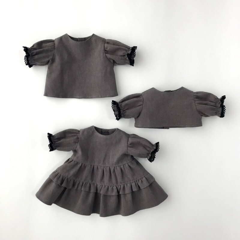 メルちゃん・ソランちゃんの衿ぐりの縫い方