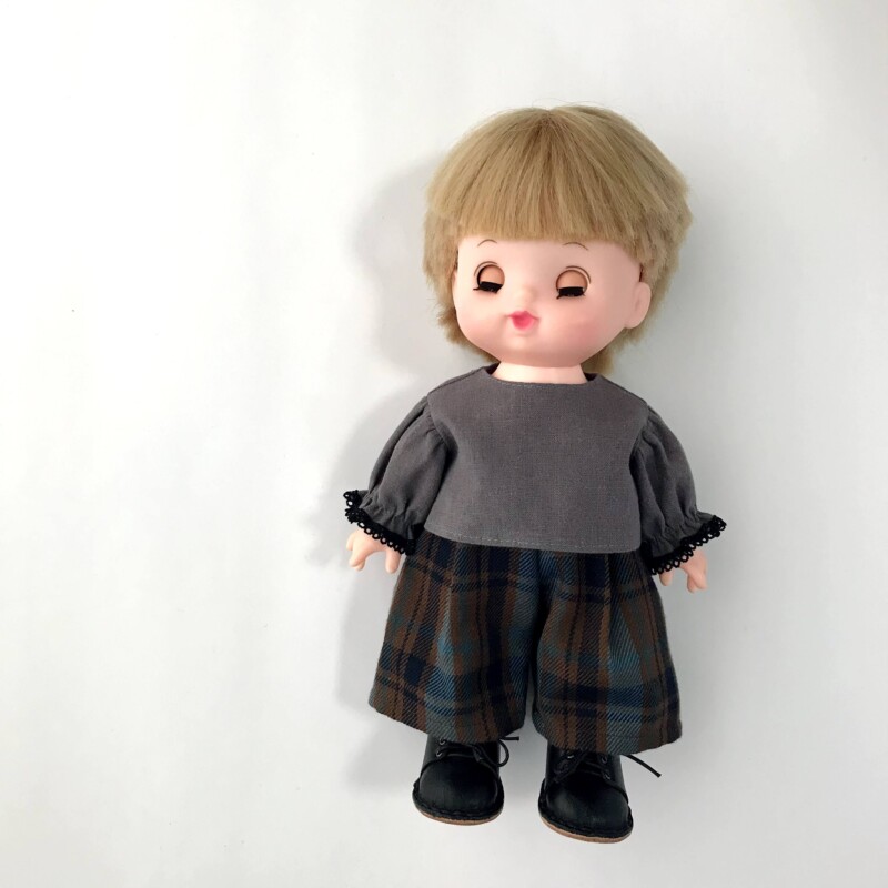メルちゃん・ソランちゃんの衿ぐりの縫い方