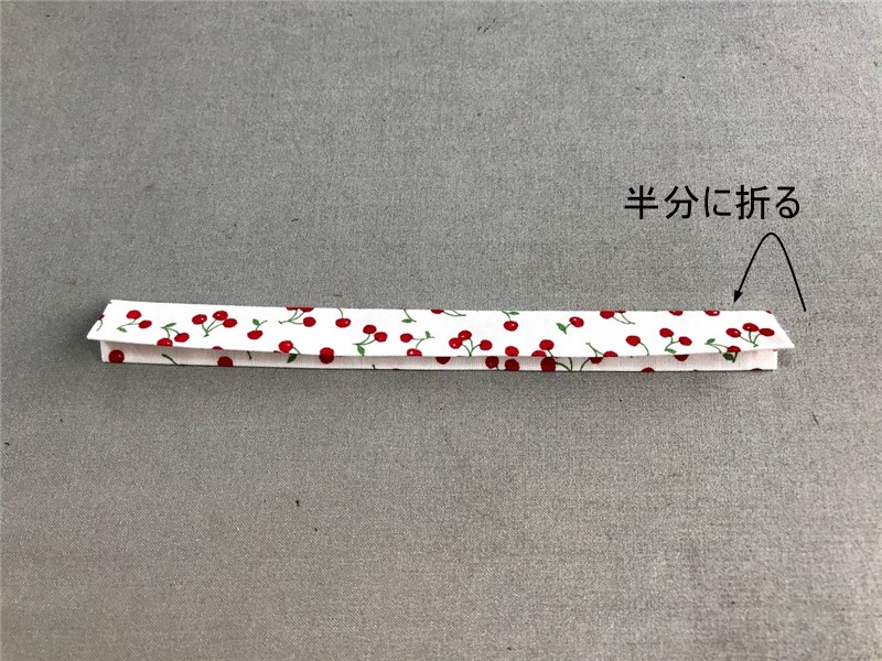 メルちゃん・ソランちゃんサイズリボンヘアバンドの型紙と作り方