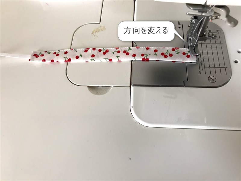 メルちゃん・ソランちゃんサイズリボンヘアバンドの型紙と作り方