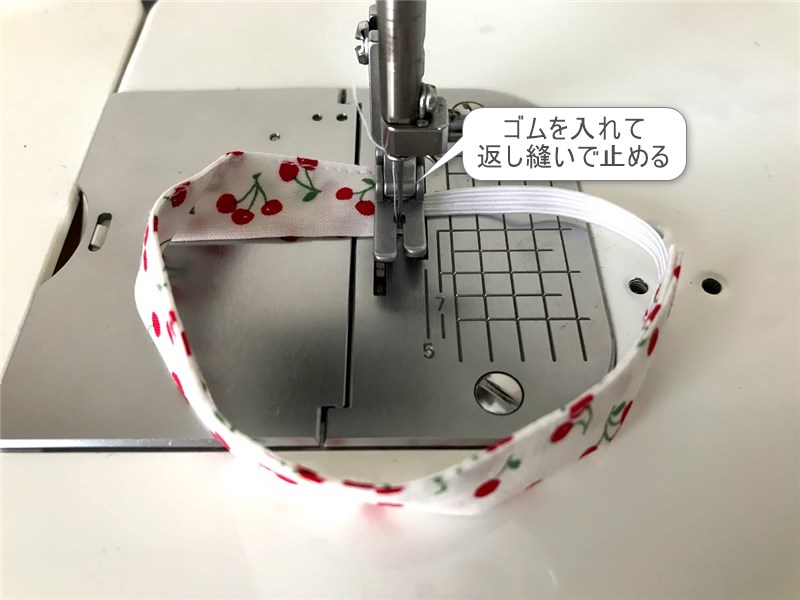 メルちゃん・ソランちゃんサイズリボンヘアバンドの型紙と作り方