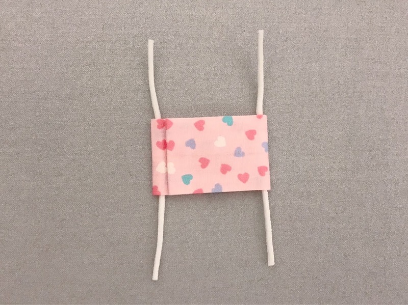 メルちゃん・ソランちゃんサイズ-マスクの作り方