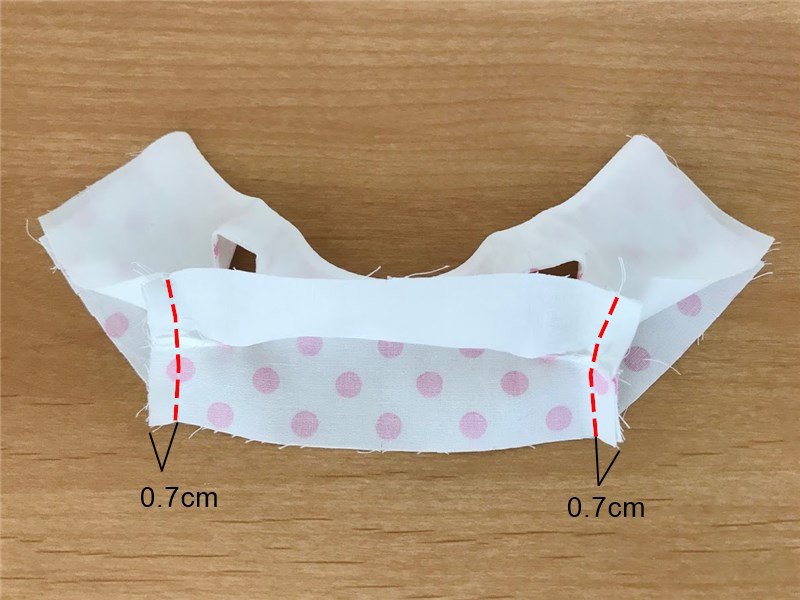 メルちゃん・ソランちゃんサイズ~ノースリーブドレスの作り方と無料型紙
