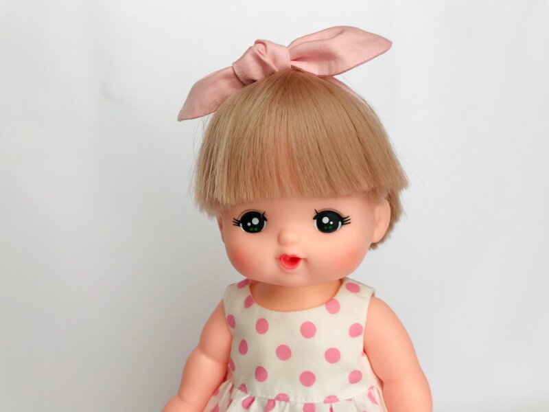 メルちゃん・ソランちゃんサイズ~ノースリーブドレスの作り方と無料型紙