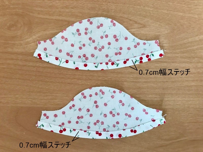 メルちゃん・ソランちゃんサイズ~パフスリーブドレスの作り方と無料型紙
