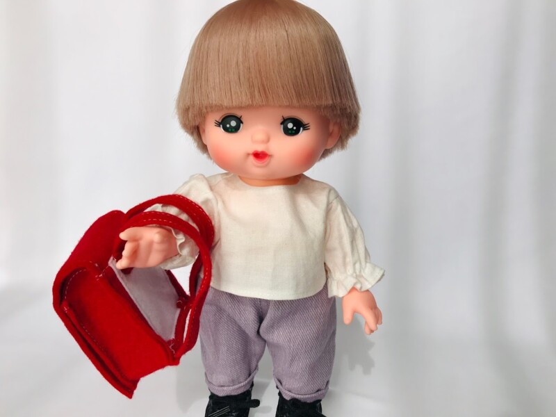 メルちゃん・ソランちゃんサイズ~ランドセルの型紙と作り方