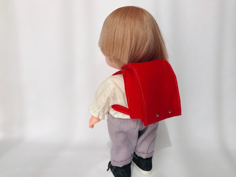 メルちゃん・ソランちゃんサイズ~ランドセルの型紙と作り方
