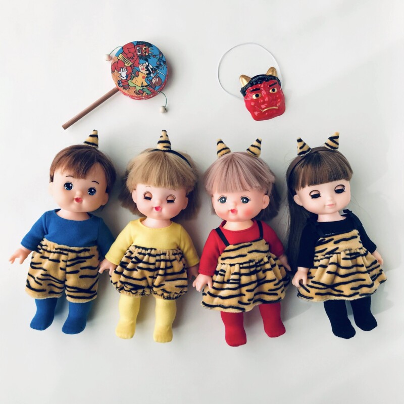 メルちゃん・ソランちゃん節分衣装