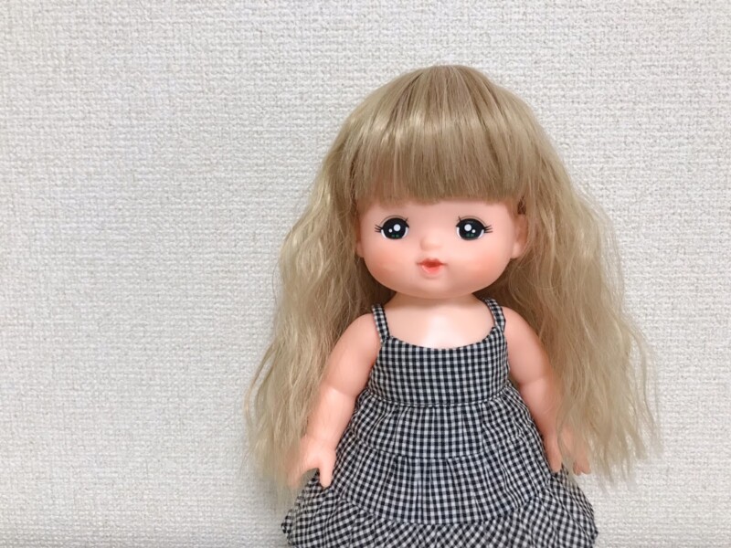 メルちゃんサイズのウィッグ