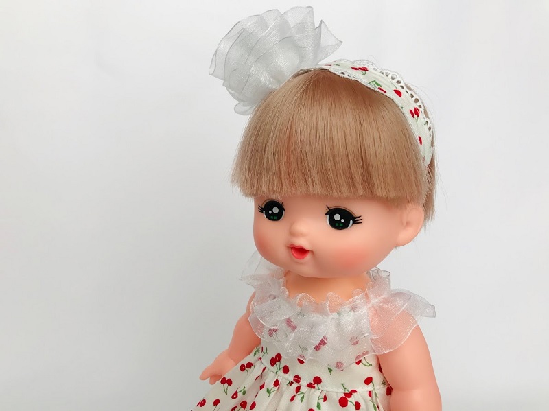 メルちゃん・ソランちゃんのキャミソールドレスの作り方と無料型紙