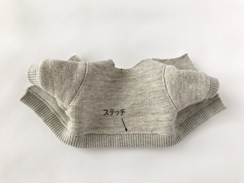 メルちゃん・ソランちゃん【パーカー】の作り方と無料型紙