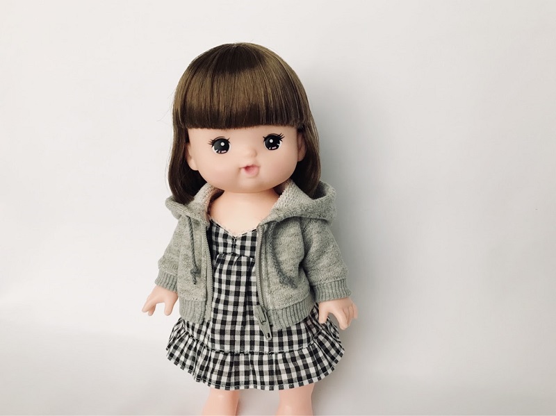 メルちゃん・ソランちゃん【パーカー】の作り方と無料型紙
