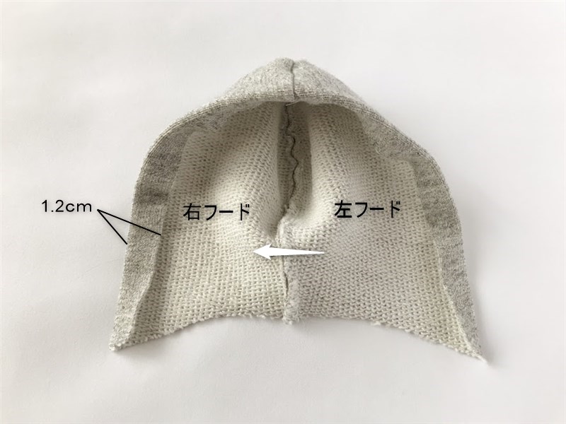 メルちゃん・ソランちゃん【パーカー】の作り方と無料型紙