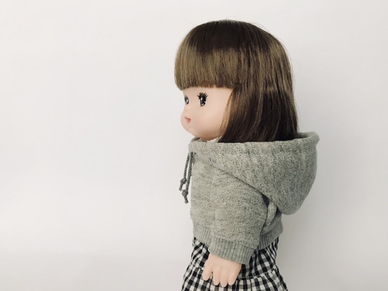 メルちゃん・ソランちゃん【パーカー】の作り方と無料型紙