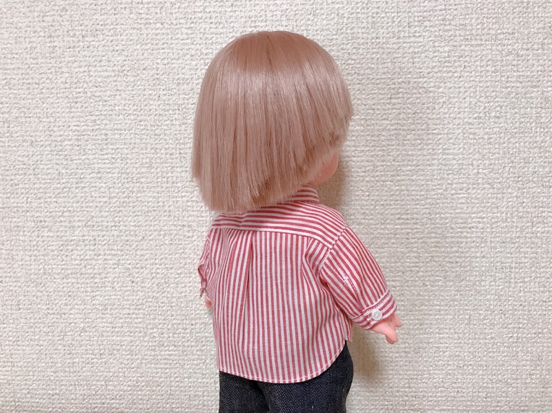 メルちゃん・ソランちゃん【シャツ】の作り方と無料型紙