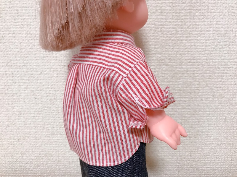 メルちゃん・ソランちゃん【シャツ】の作り方と無料型紙
