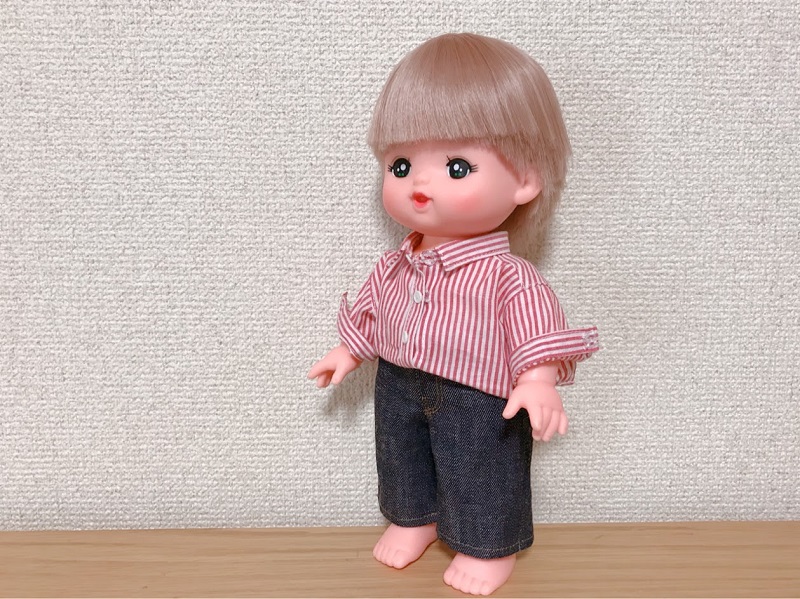 メルちゃん・ソランちゃん【シャツ】の作り方と無料型紙
