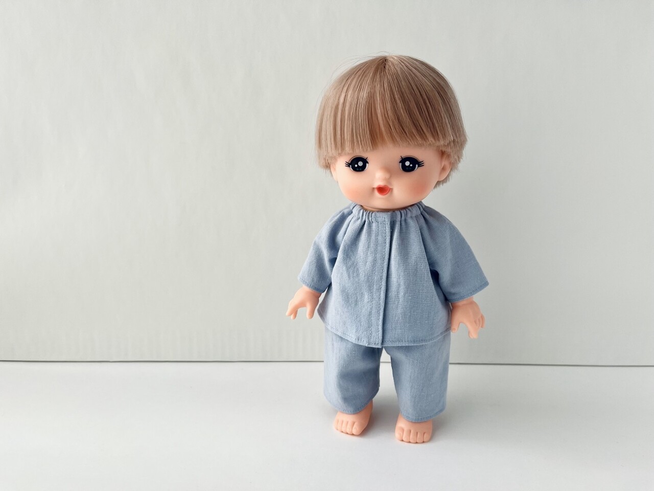 メルちゃん・ソランちゃん【前あきパジャマ】作り方と無料型紙