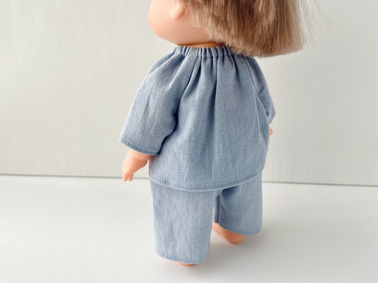 メルちゃん・ソランちゃん【前あきパジャマ】作り方と無料型紙