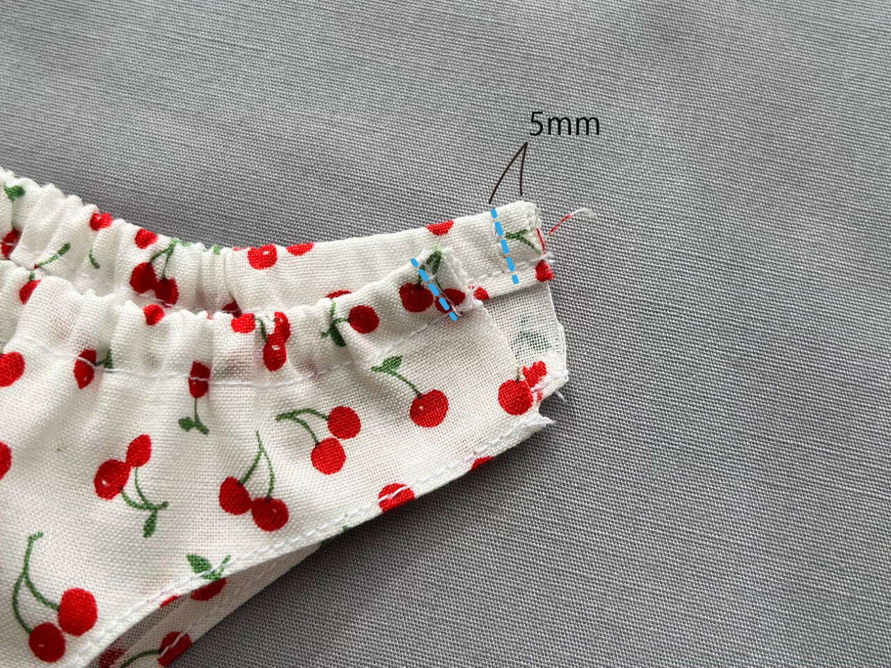メルちゃん・ソランちゃんのパンツ(下着)の作り方と無料型紙 KL-23 underpants