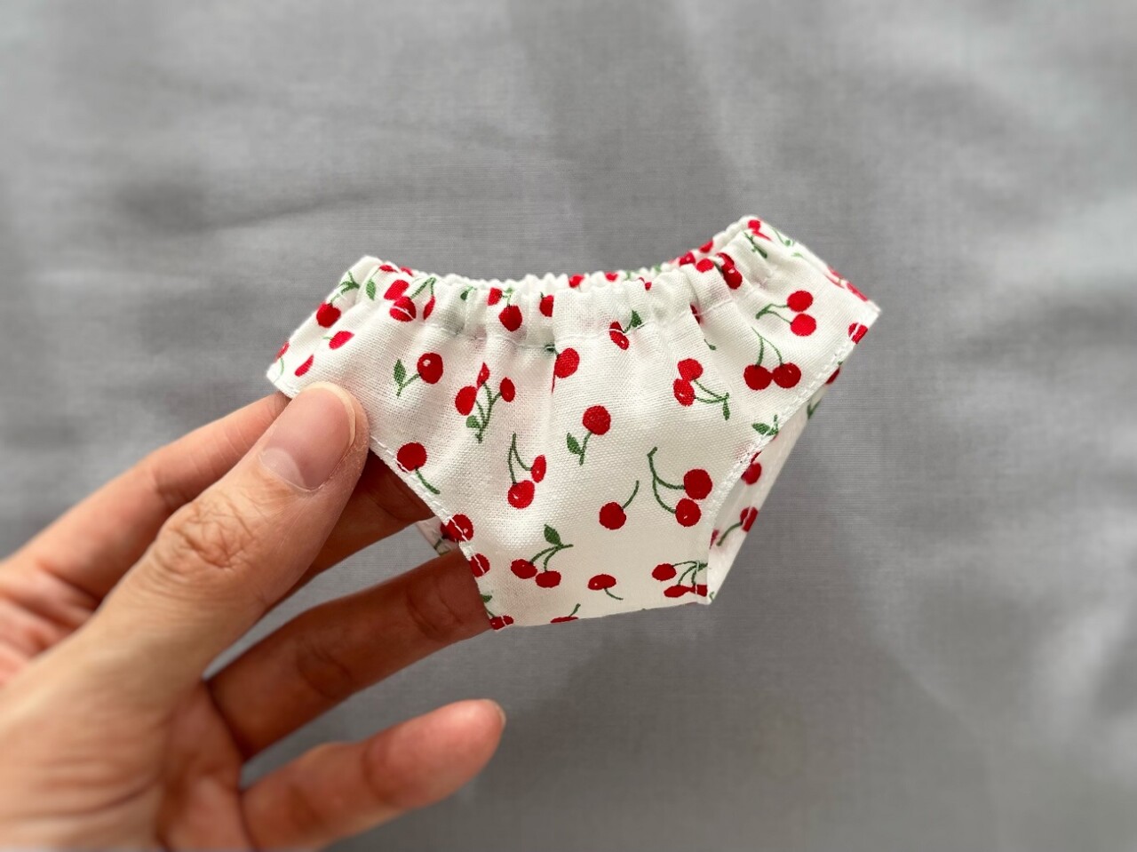 メルちゃん・ソランちゃんのパンツ(下着)の作り方と無料型紙 KL-23 underpants