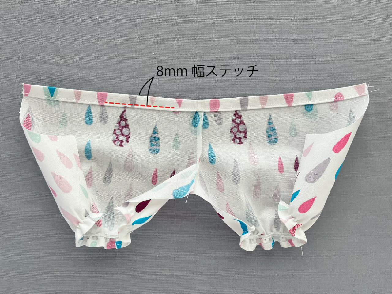 メルちゃん・ソランちゃん【フリフリパンツ】作り方と無料型紙