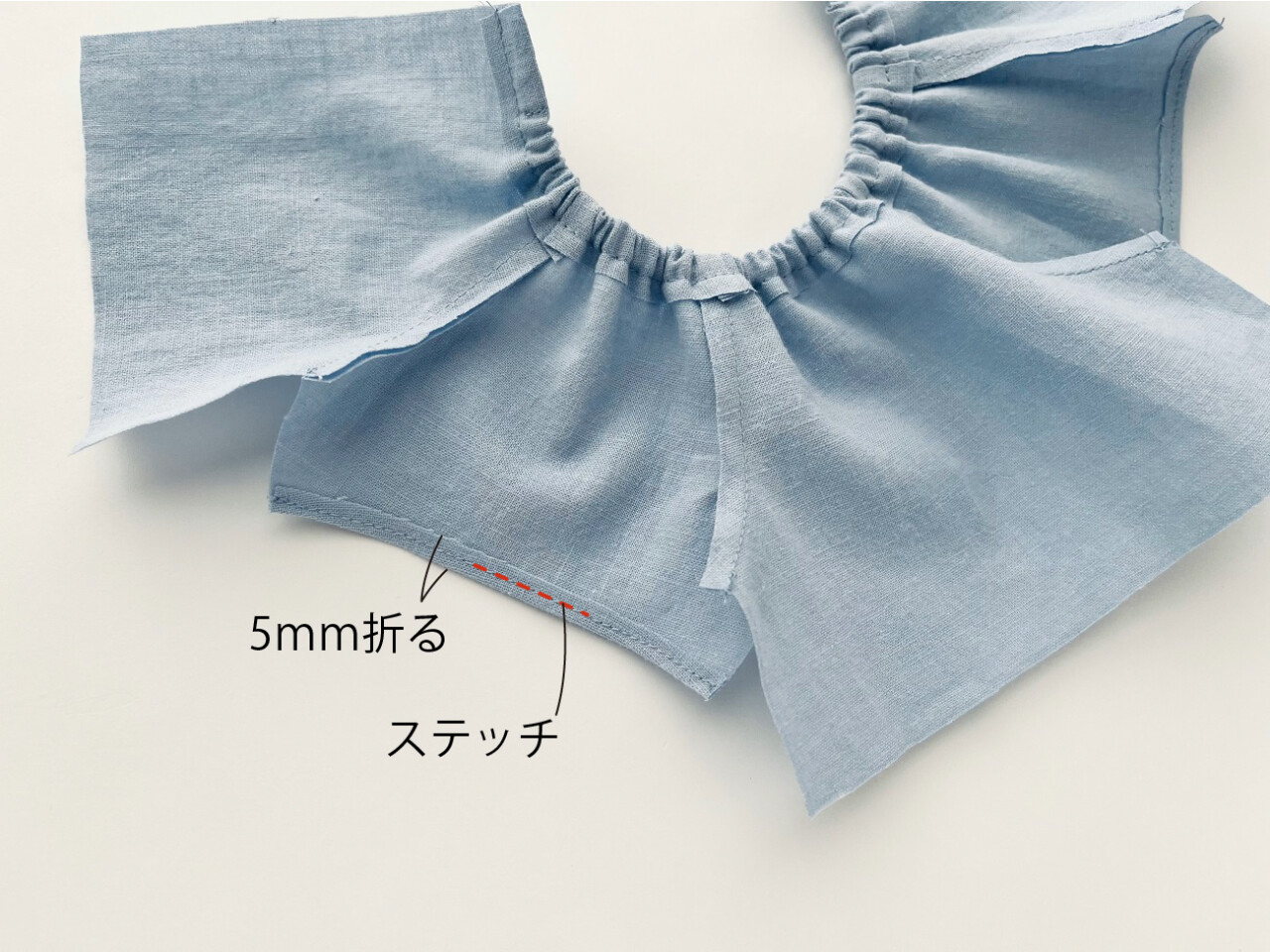 メルちゃん・ソランちゃん【前あきパジャマ】作り方と無料型紙