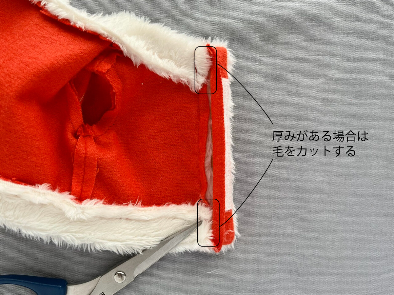 メルちゃん・ソランちゃん【サンタ服】作り方と無料型紙