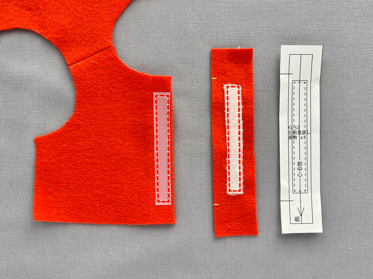 メルちゃん・ソランちゃん【サンタ服】作り方と無料型紙
